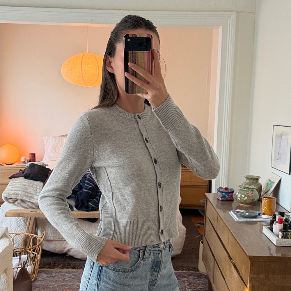 Madewell Cashmere Cardigan Sweater